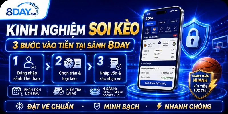 Phương pháp cá cược bóng rổ và thao tác đặt vé chuẩn