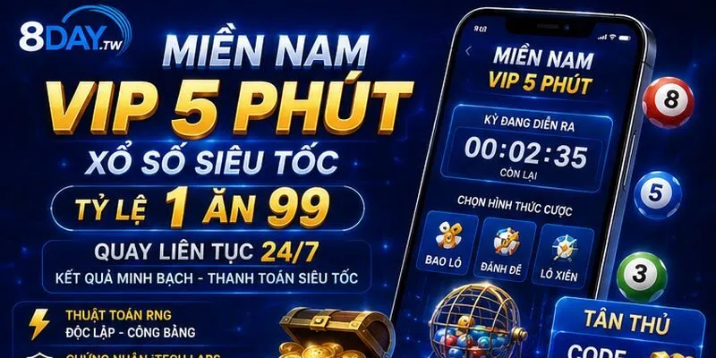 Miền Nam Vip 5 phút