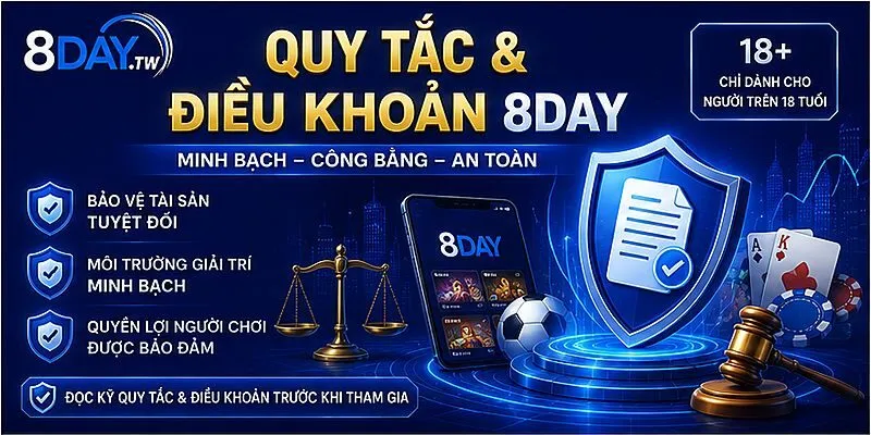 Quy tắc và điều khoản 8DAY